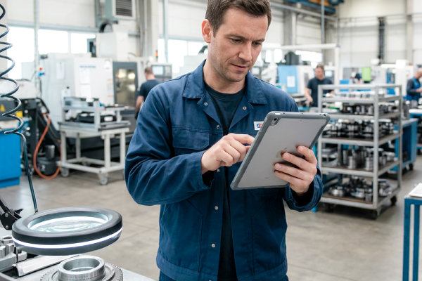 Digitale Qualitätsprüfungen und Prüfprotokolle
